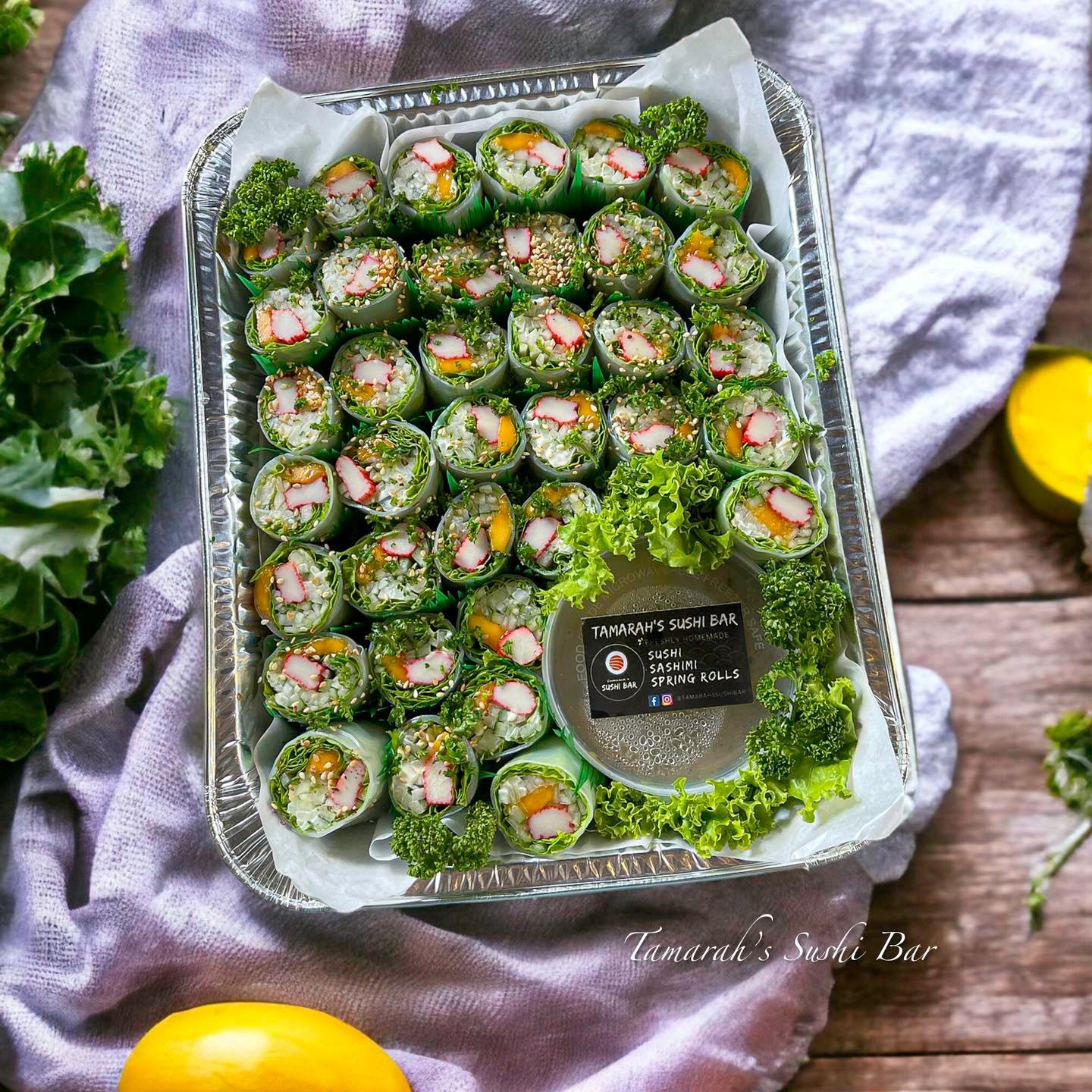 Spring Rolls Platter 36’s